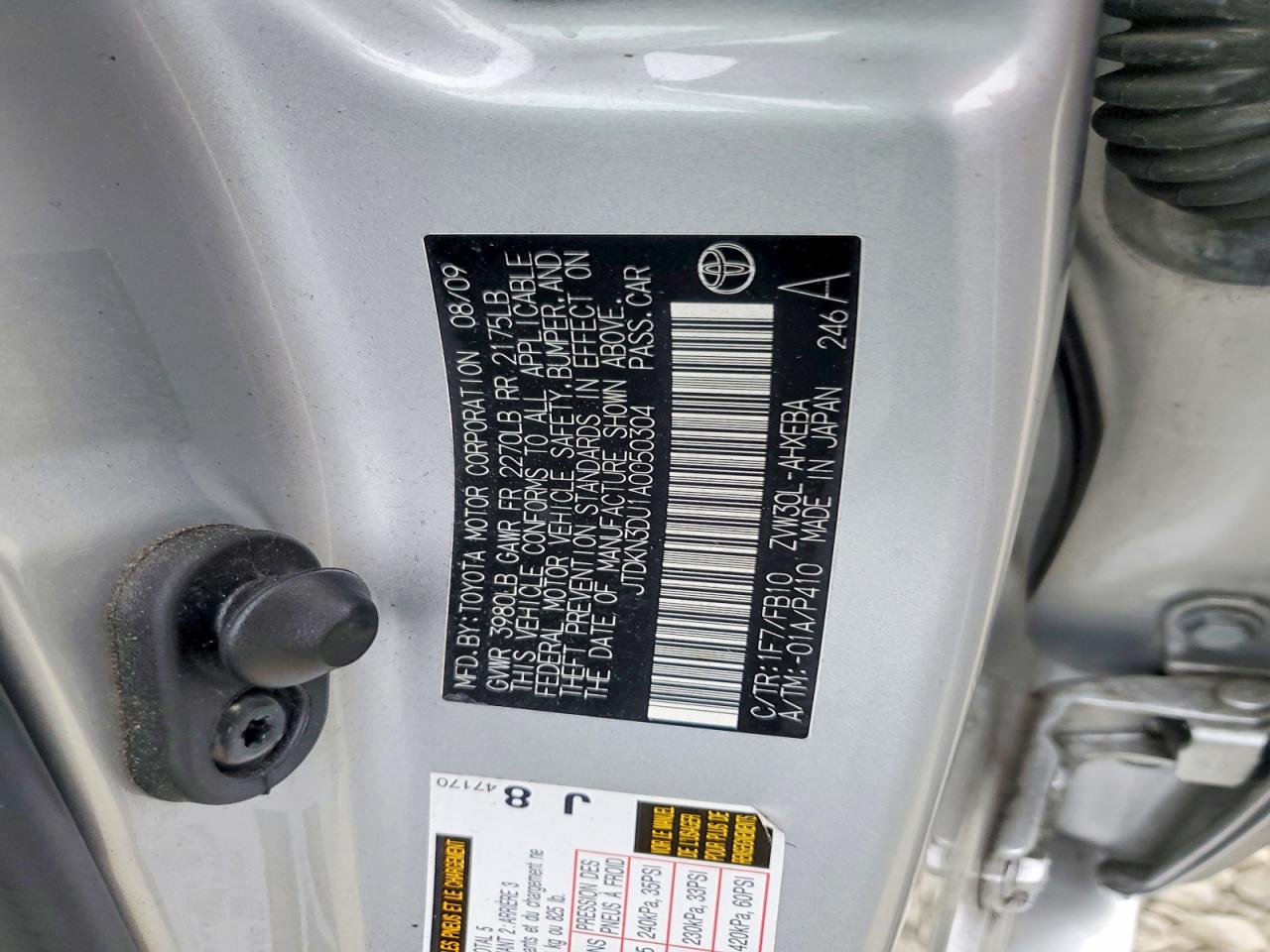 2010 TOYOTA PRIUS