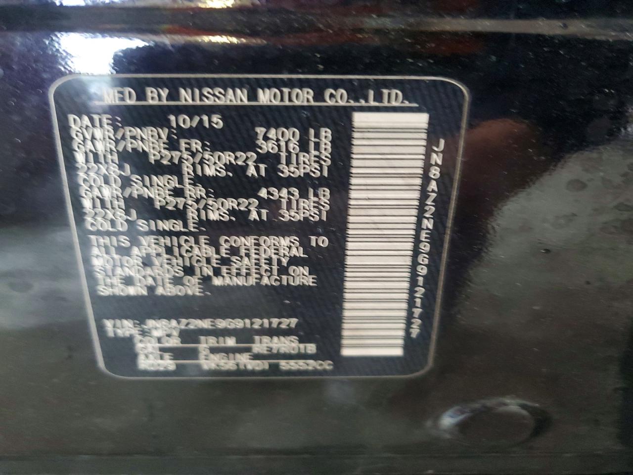 2016 INFINITI QX80