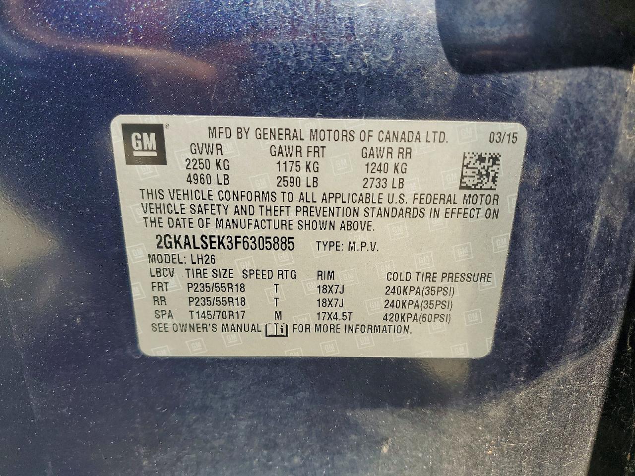 2015 GMC TERRAIN