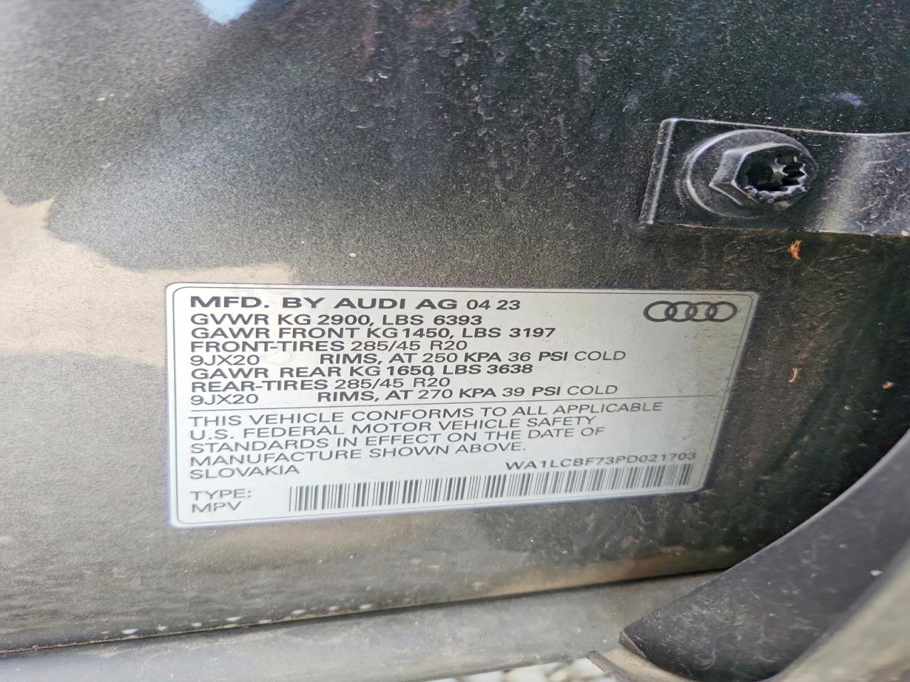 2023 AUDI Q7