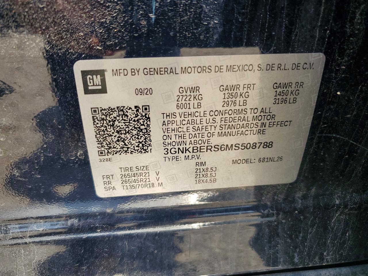 2021 CHEVROLET BLAZER