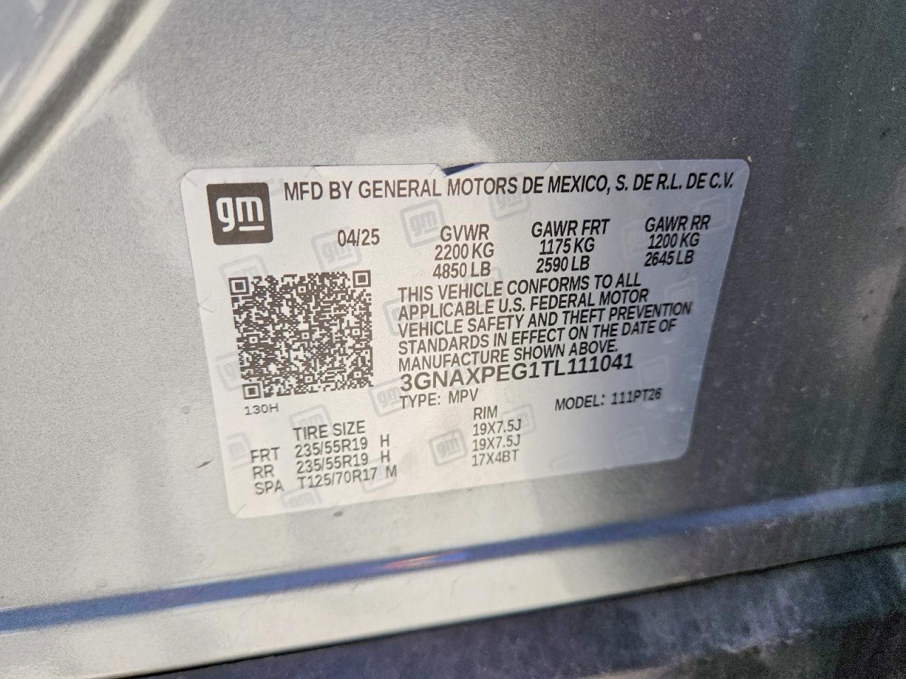 2026 CHEVROLET EQUINOX