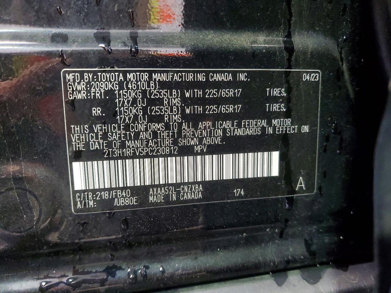 2023 TOYOTA RAV4