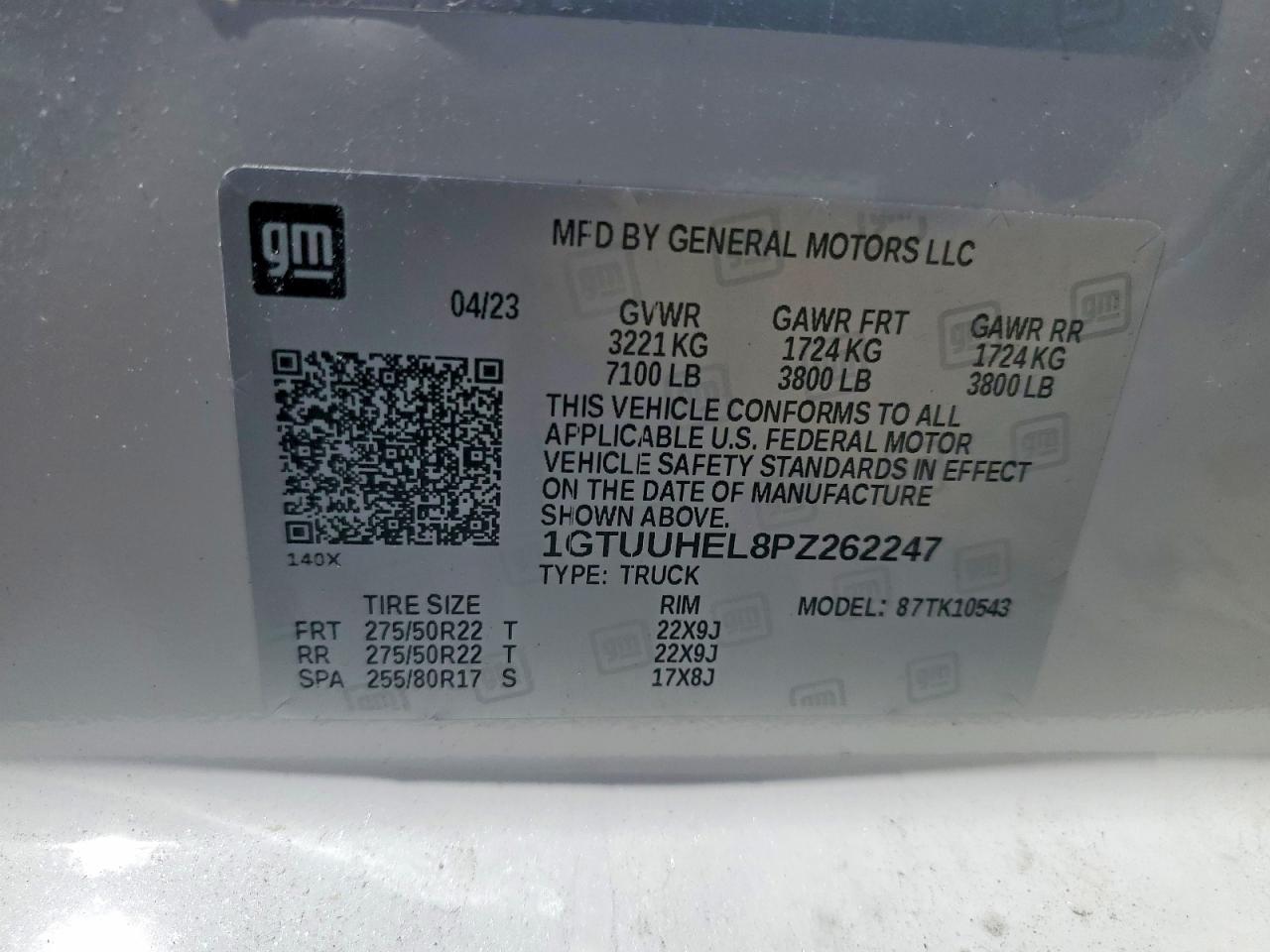 2023 GMC SIERRA