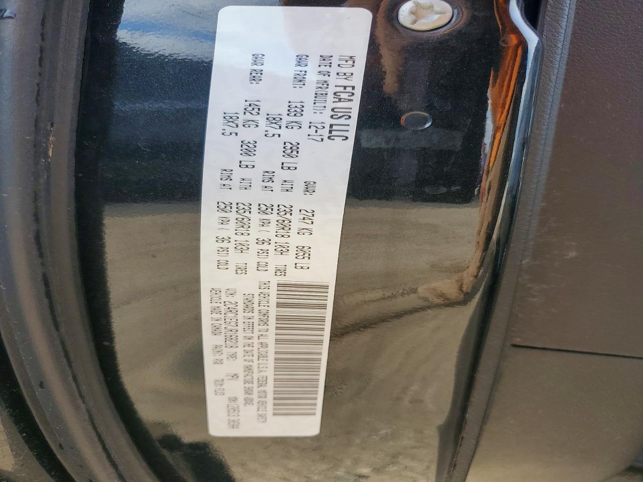 2018 CHRYSLER PACIFICA