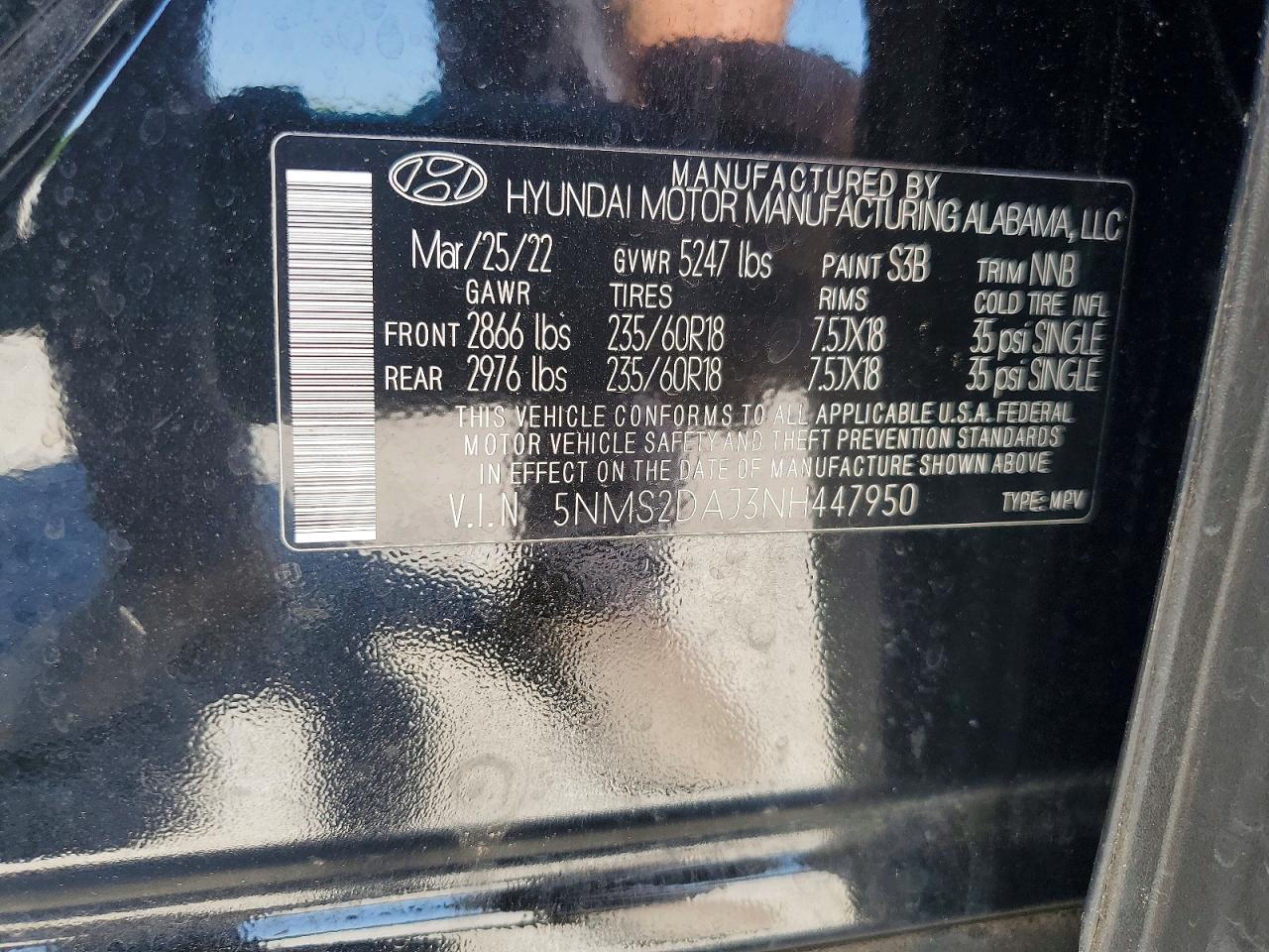 2022 HYUNDAI SANTA FE