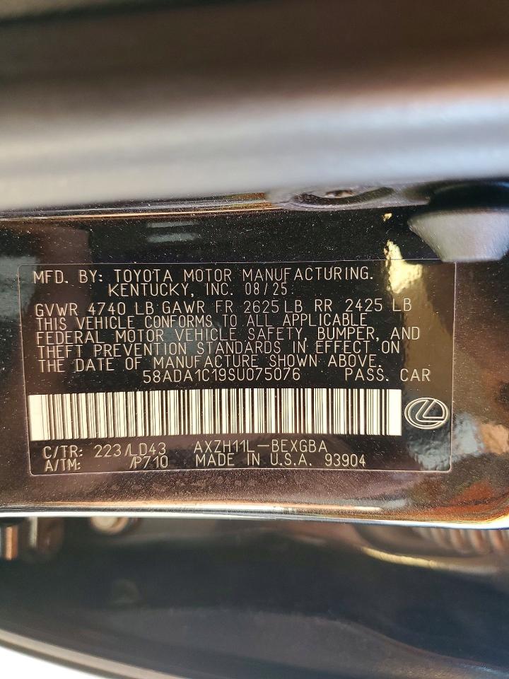 2025 LEXUS ES 300H BA