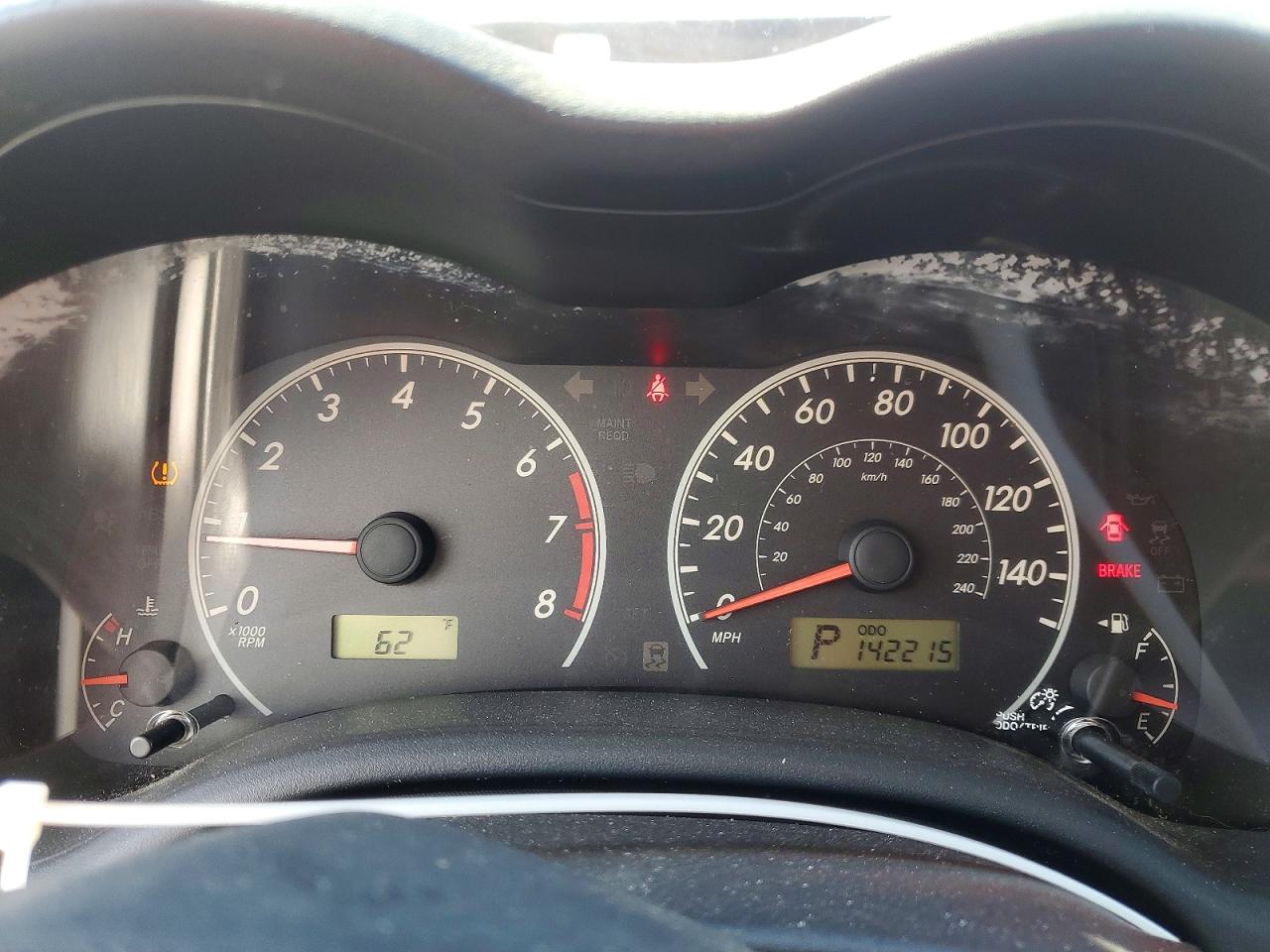 2012 TOYOTA COROLLA