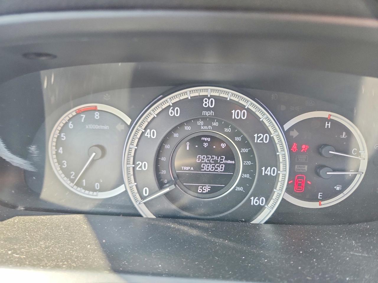 2016 HONDA ACCORD