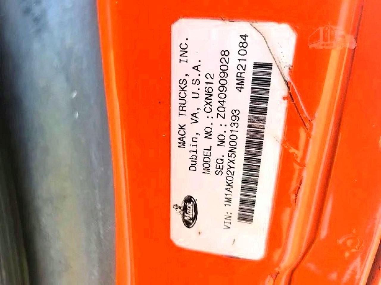 2005 MACK ALL OTHER