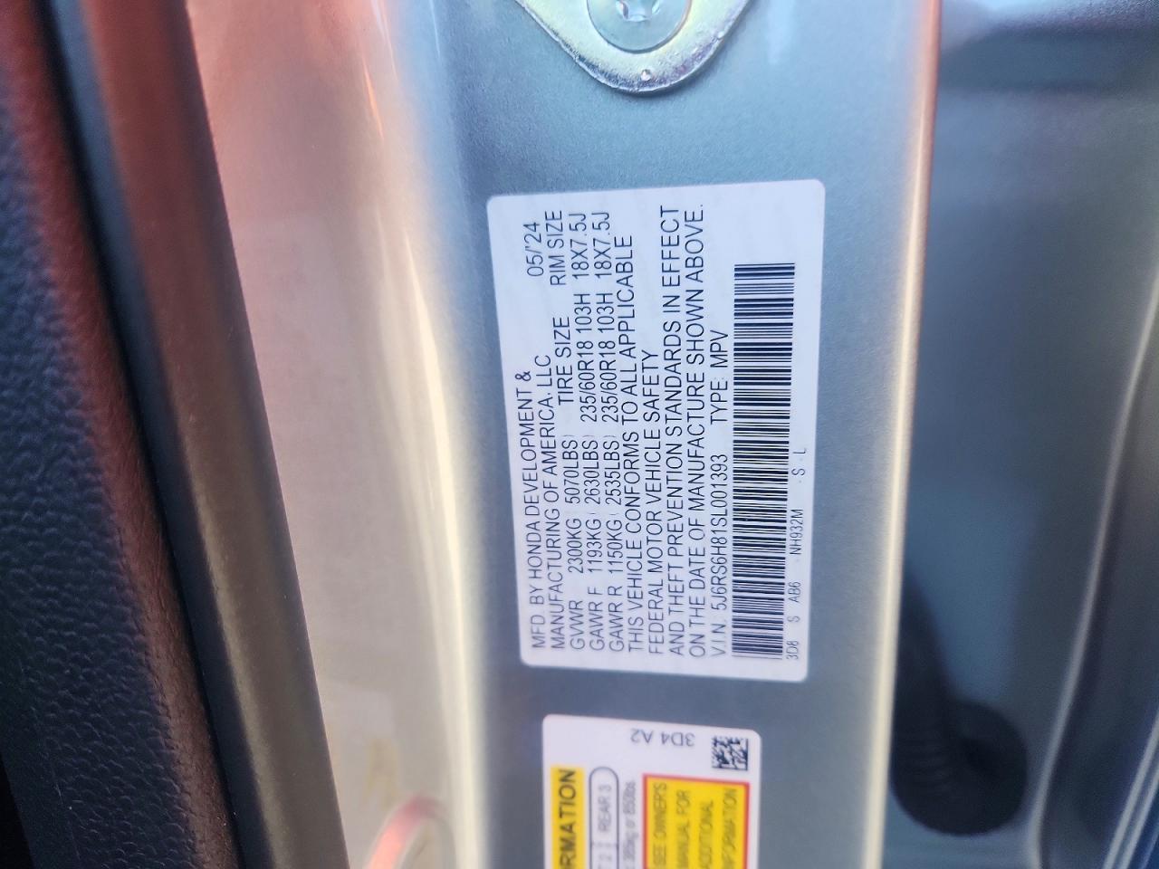 2025 HONDA CRV