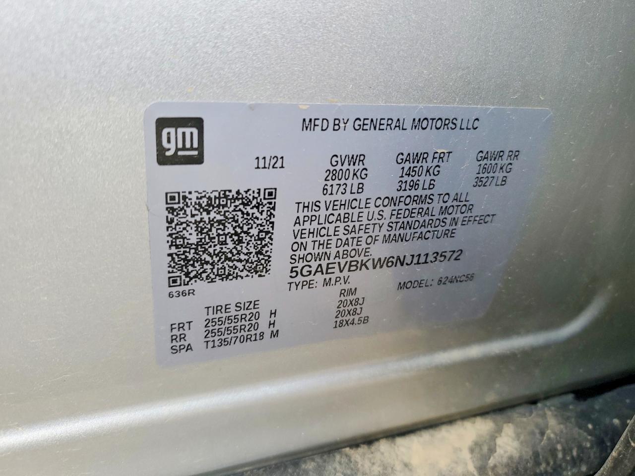 2022 BUICK ENCLAVE