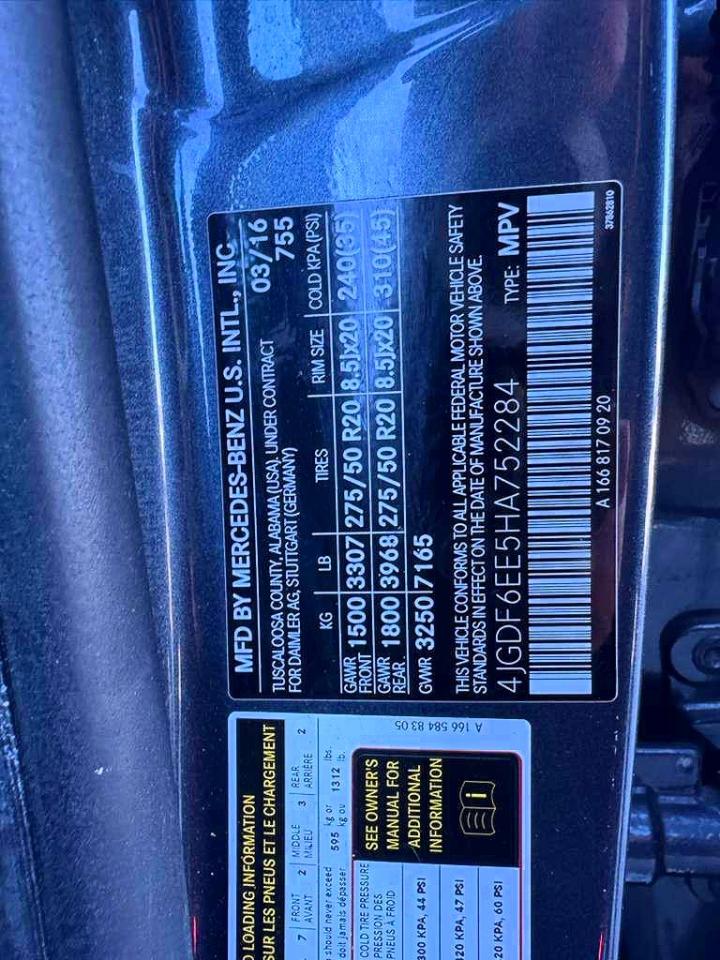 2017 MERCEDES-BENZ GLS-CLASS