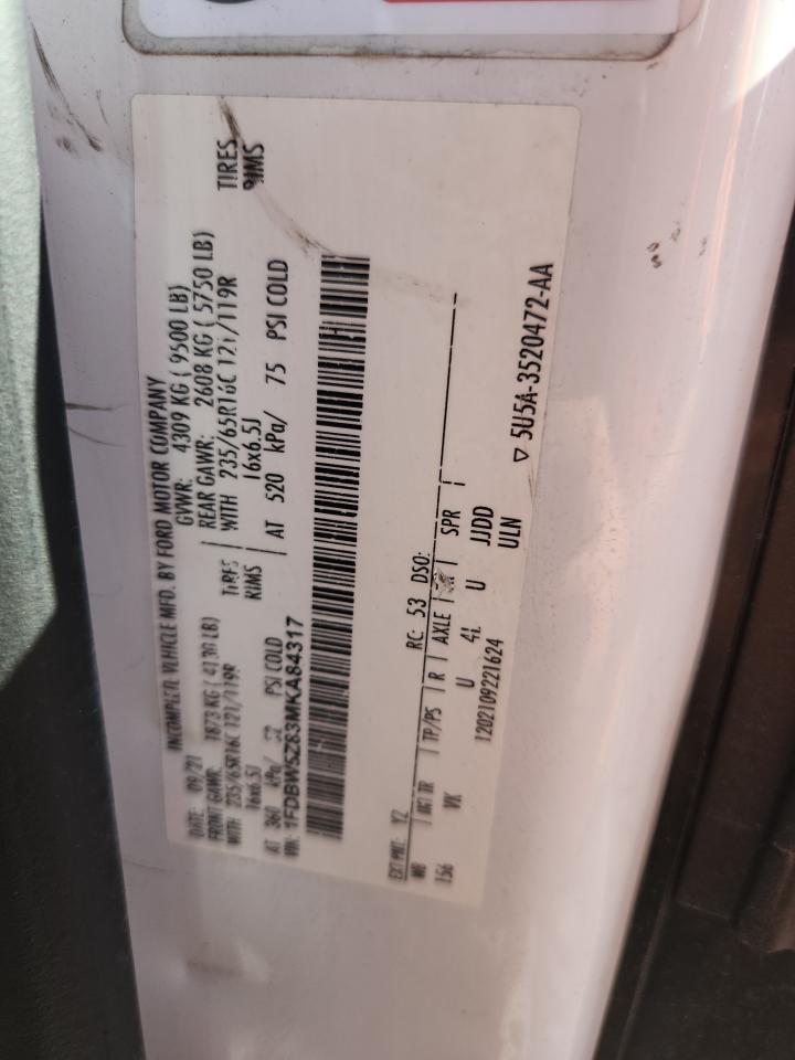 2021 FORD TRANSIT