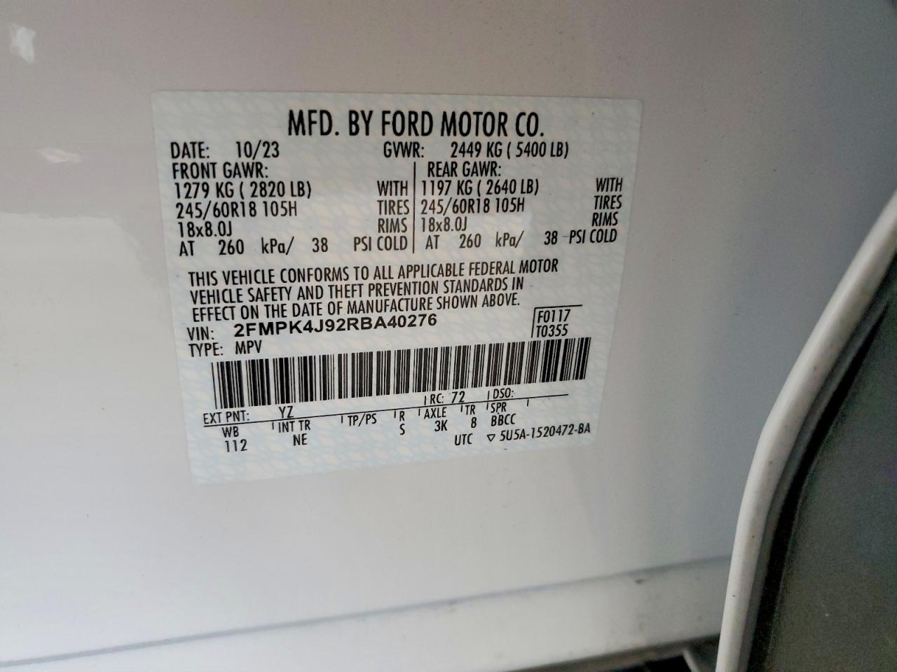 2024 FORD EDGE