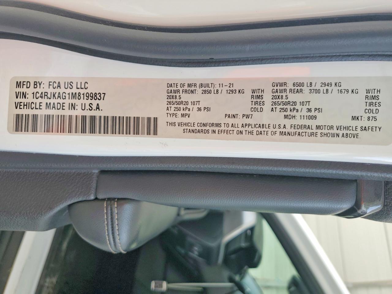 2021 JEEP CHEROKEE