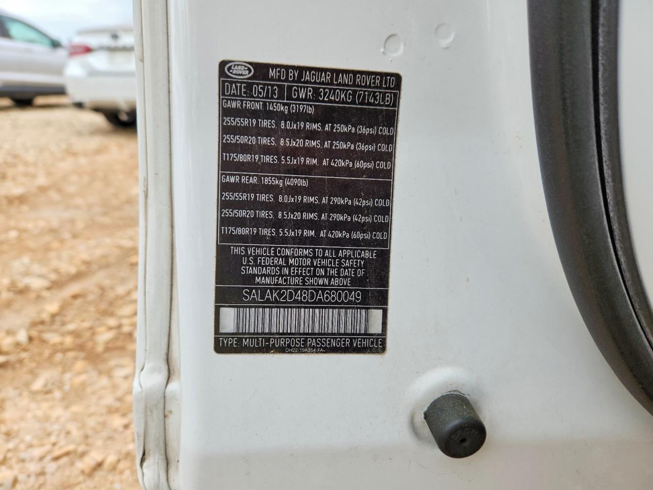 2013 LAND ROVER LR4