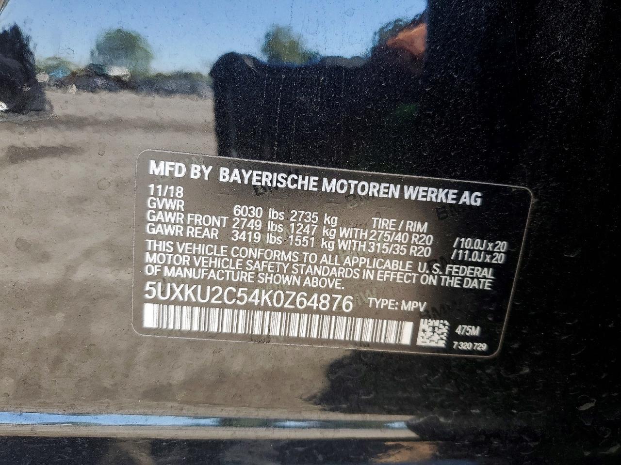 2019 BMW X6