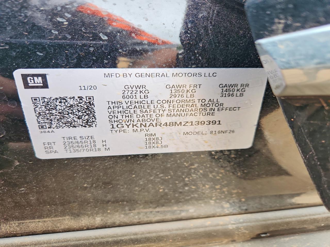 2021 CADILLAC XT5