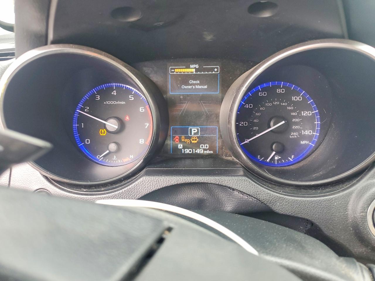 2016 SUBARU OUTBACK