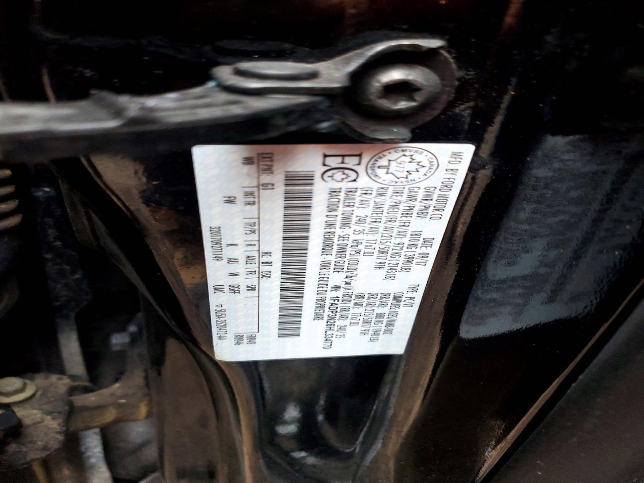 2017 FORD FOCUS