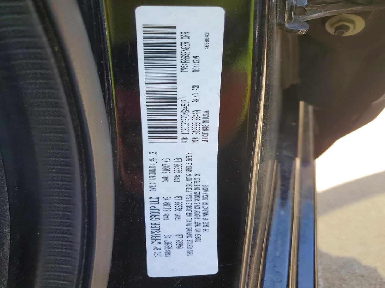 2013 DODGE AVENGER