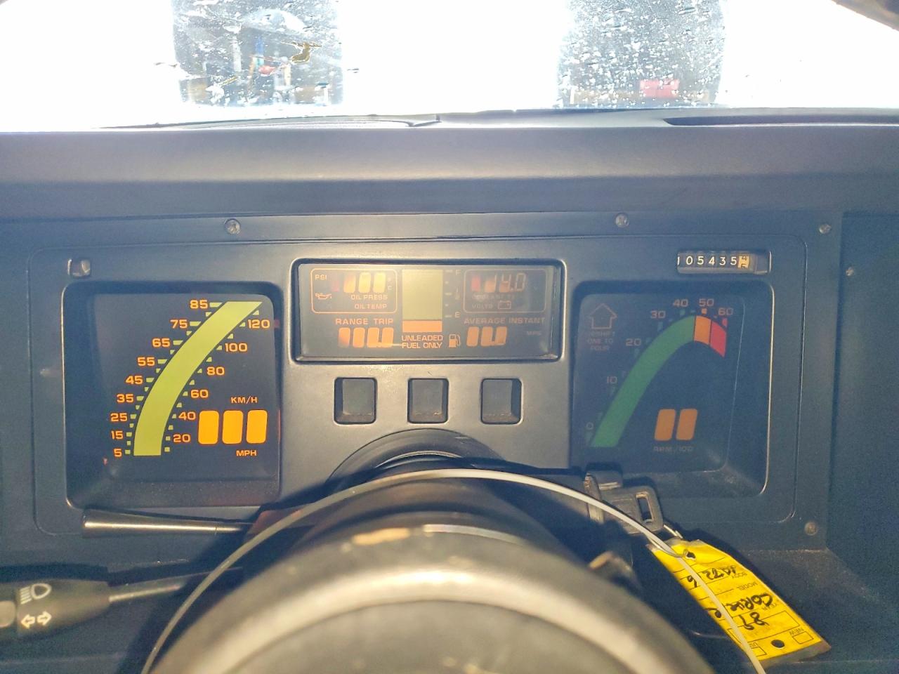 1989 CHEVROLET CORVETTE