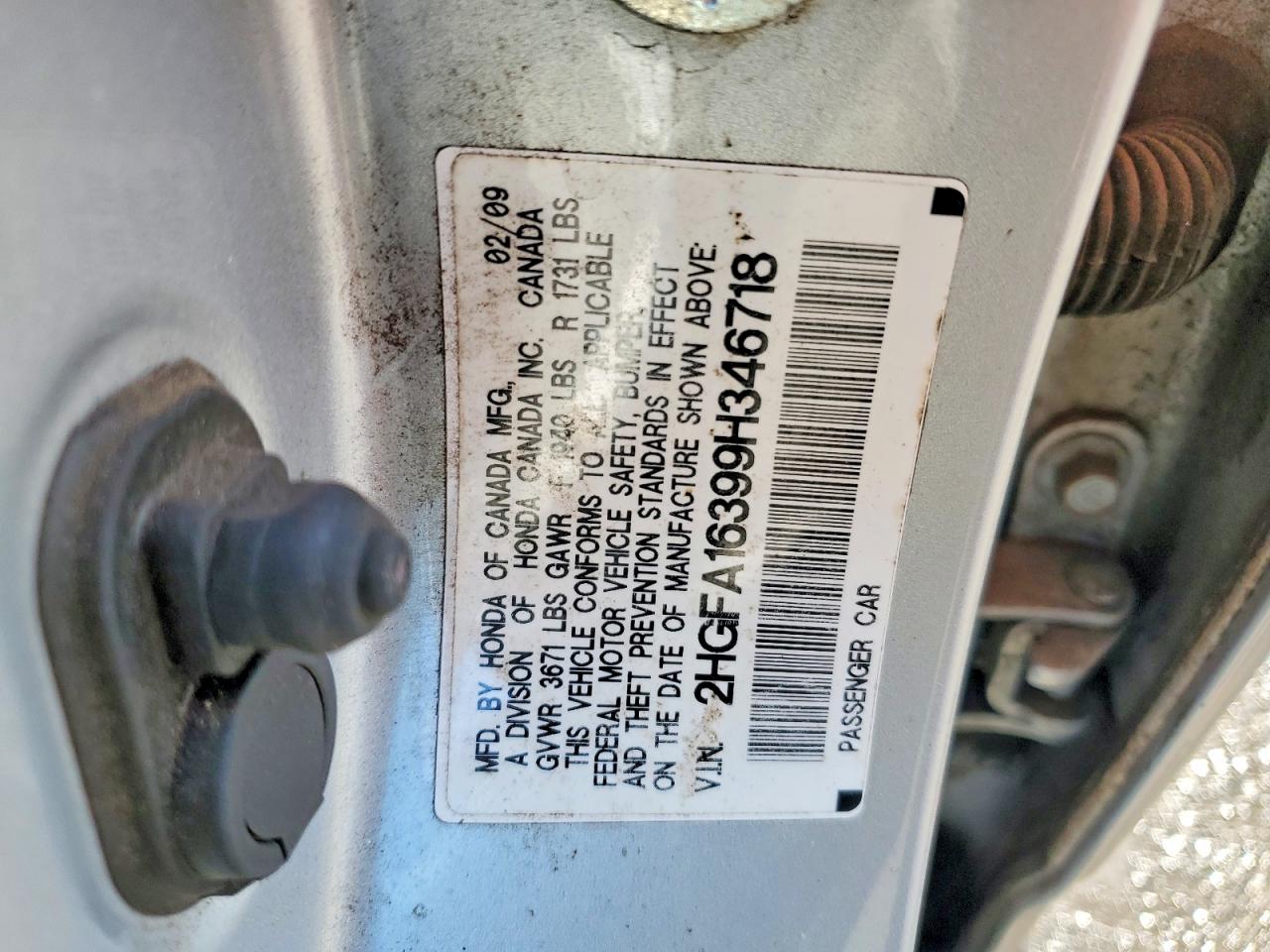 2009 HONDA CIVIC