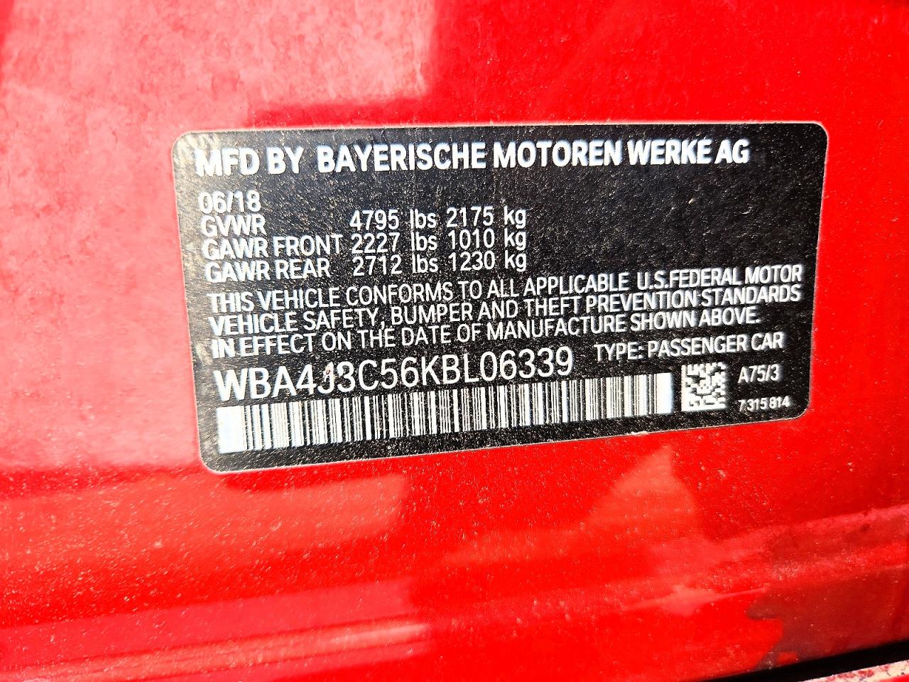 2019 BMW 4 SERIES