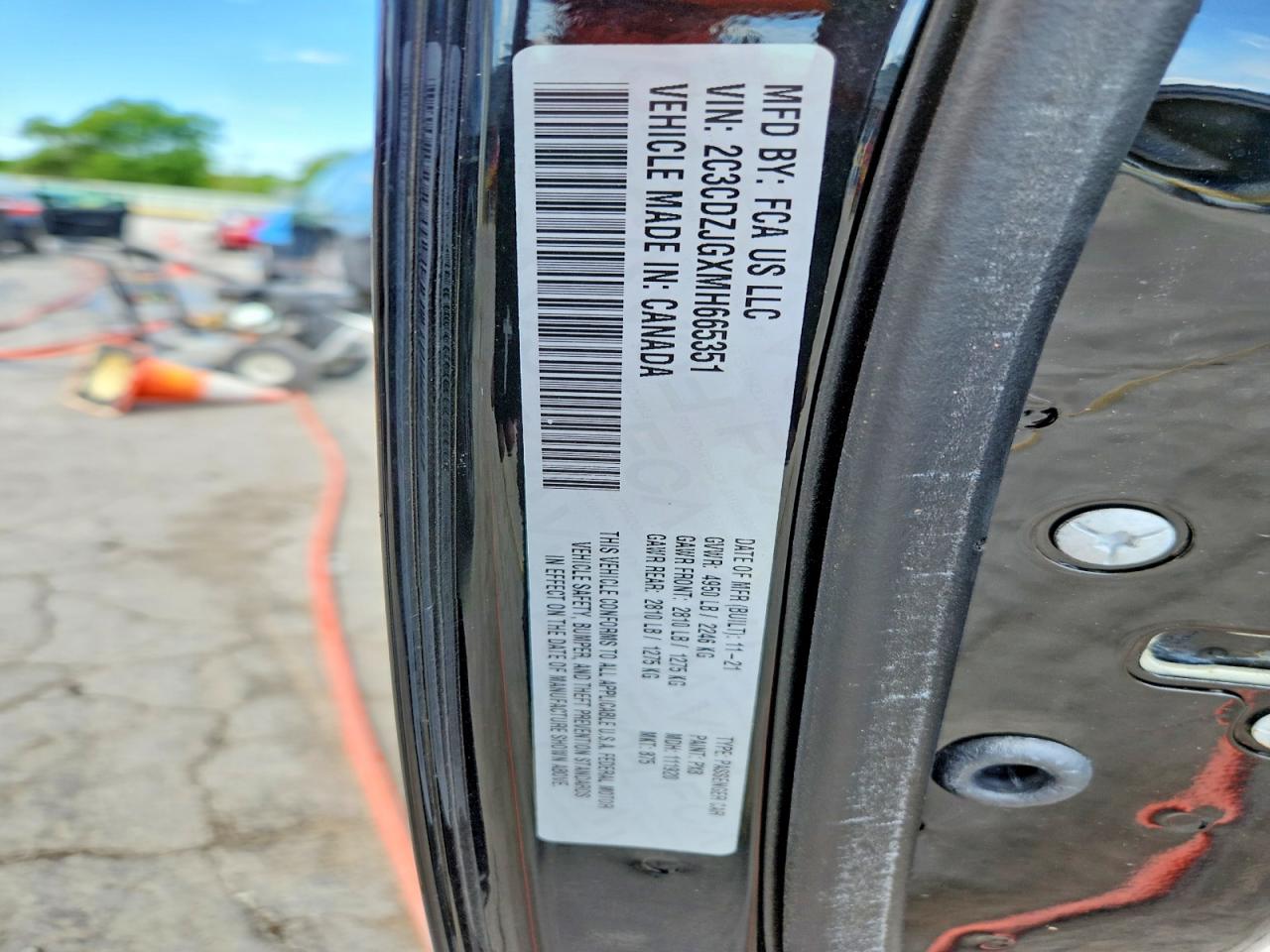 2021 DODGE CHALLENGER