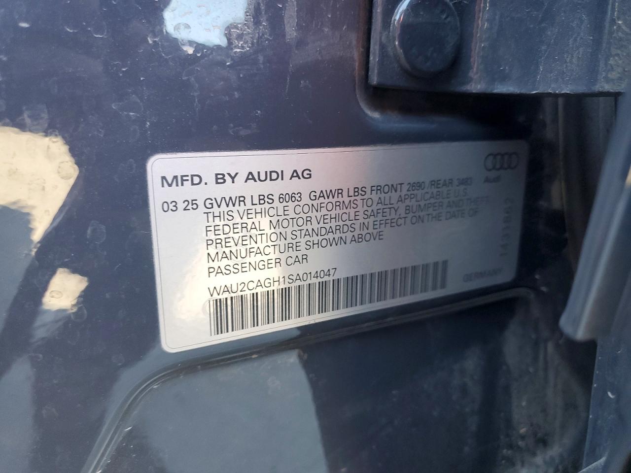 2025 AUDI ALL OTHER