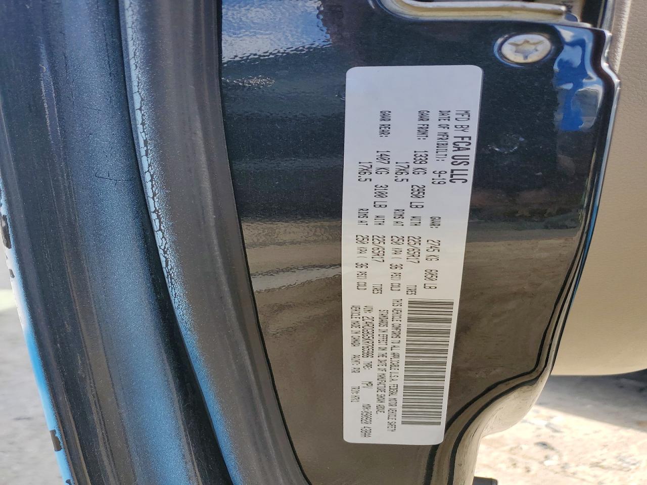 2019 DODGE CARAVAN
