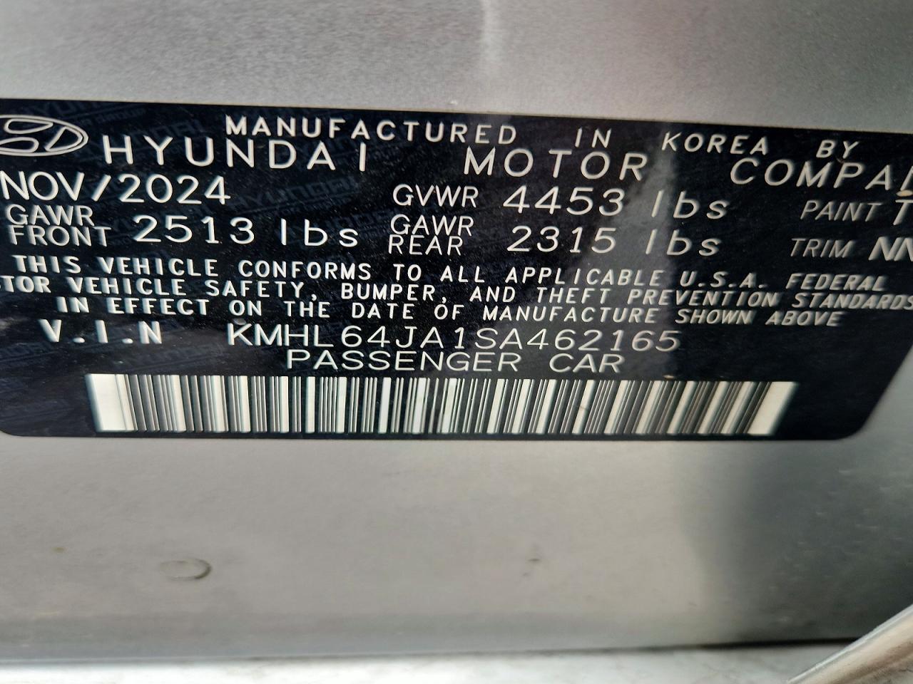 2025 HYUNDAI SONATA