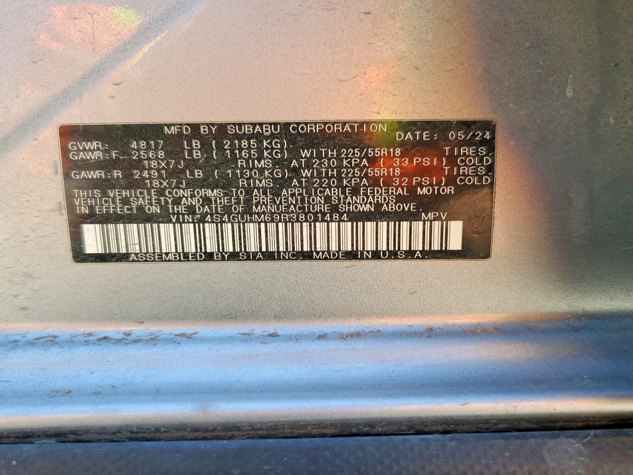 2024 SUBARU CROSSTREK