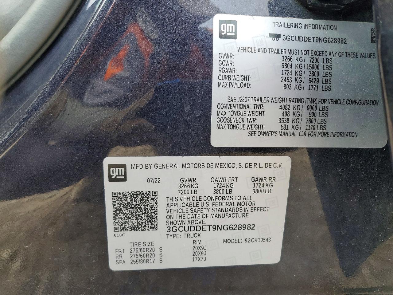 2022 CHEVROLET SILVERADO