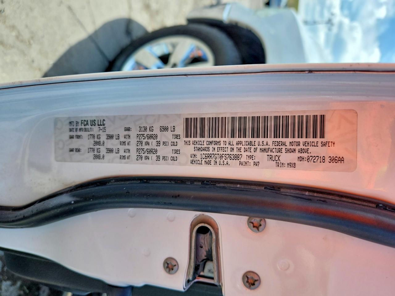 2015 RAM 1500