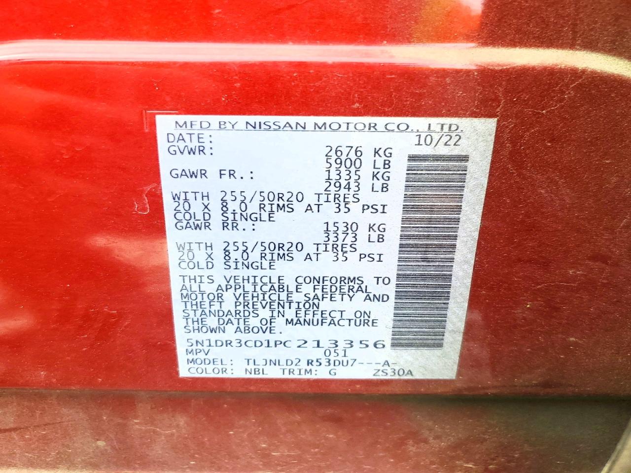 2023 NISSAN PATHFINDER