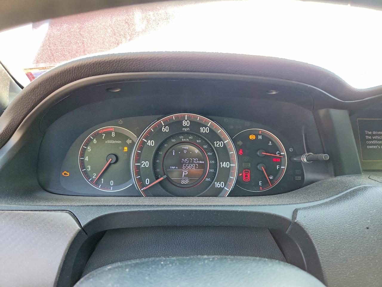 2017 HONDA ACCORD