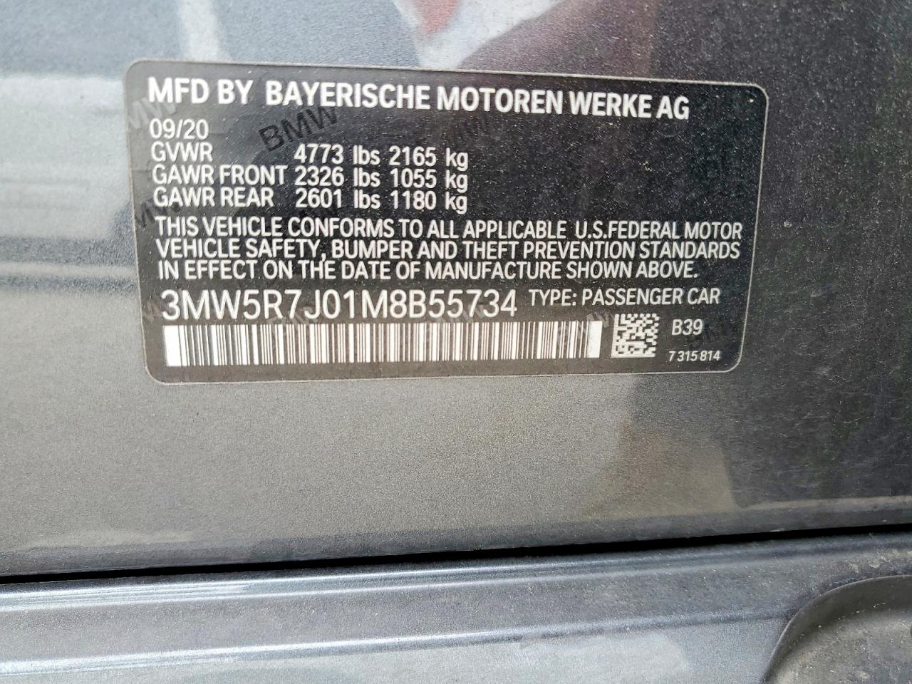 2021 BMW 3 SERIES