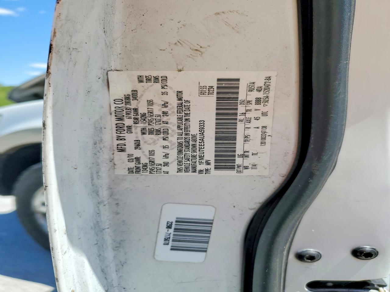 2010 FORD EXPLORER