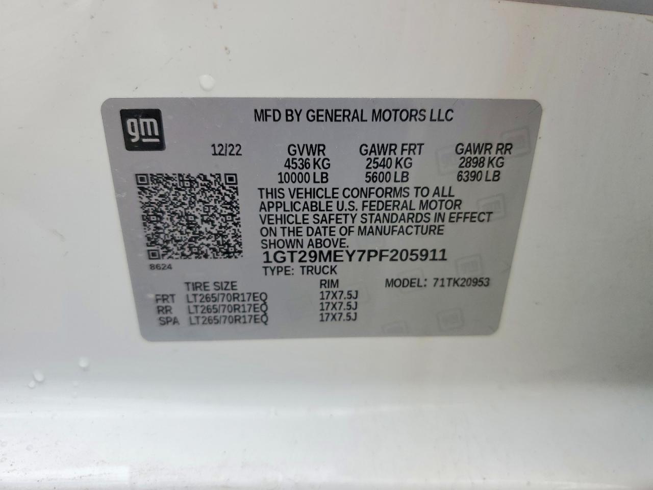 2023 GMC SIERRA