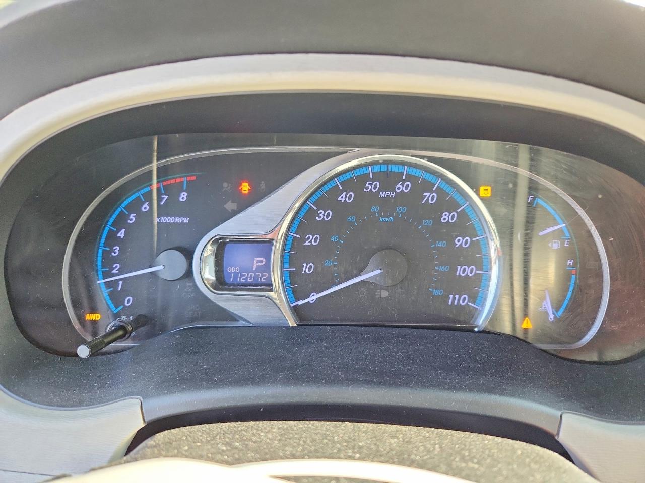 2012 TOYOTA SIENNA