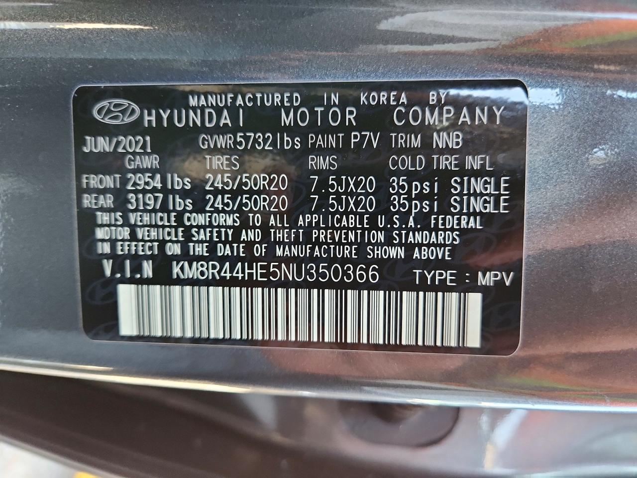 2022 HYUNDAI PALISADE