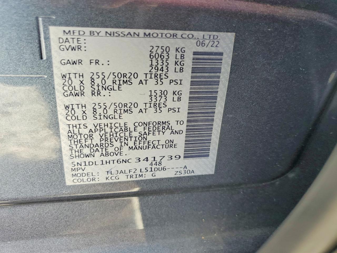 2022 INFINITI QX60
