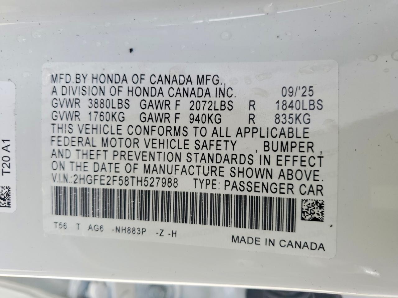 2026 HONDA CIVIC