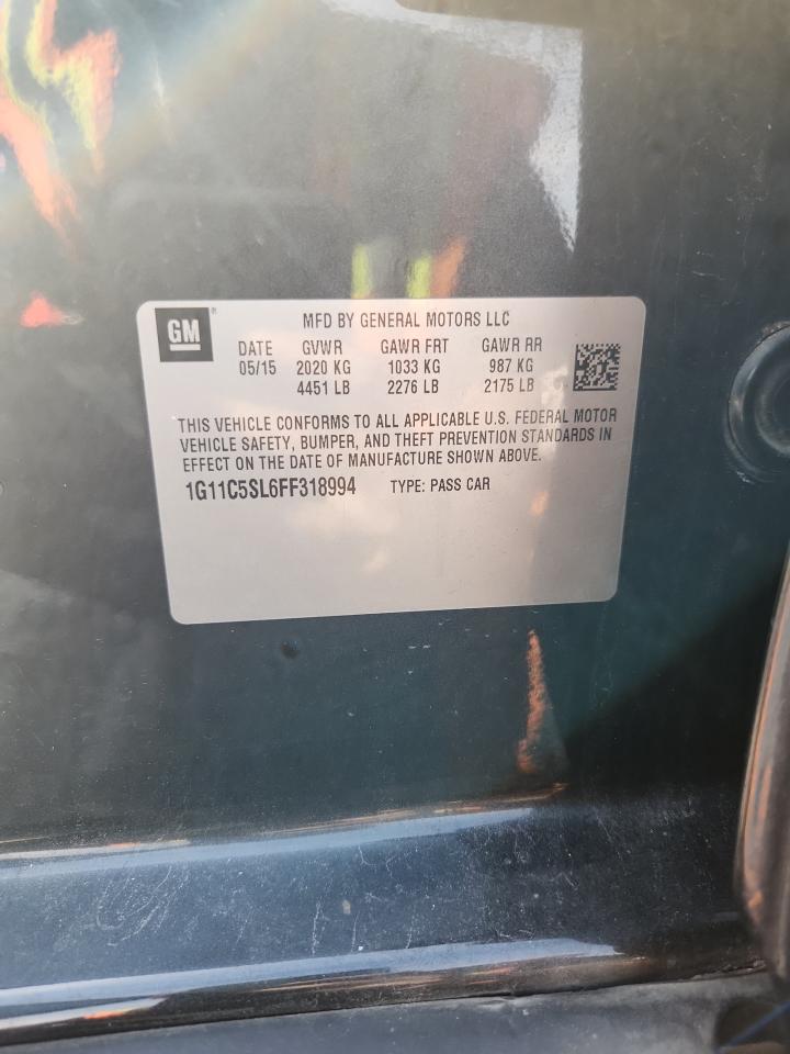 2015 CHEVROLET MALIBU
