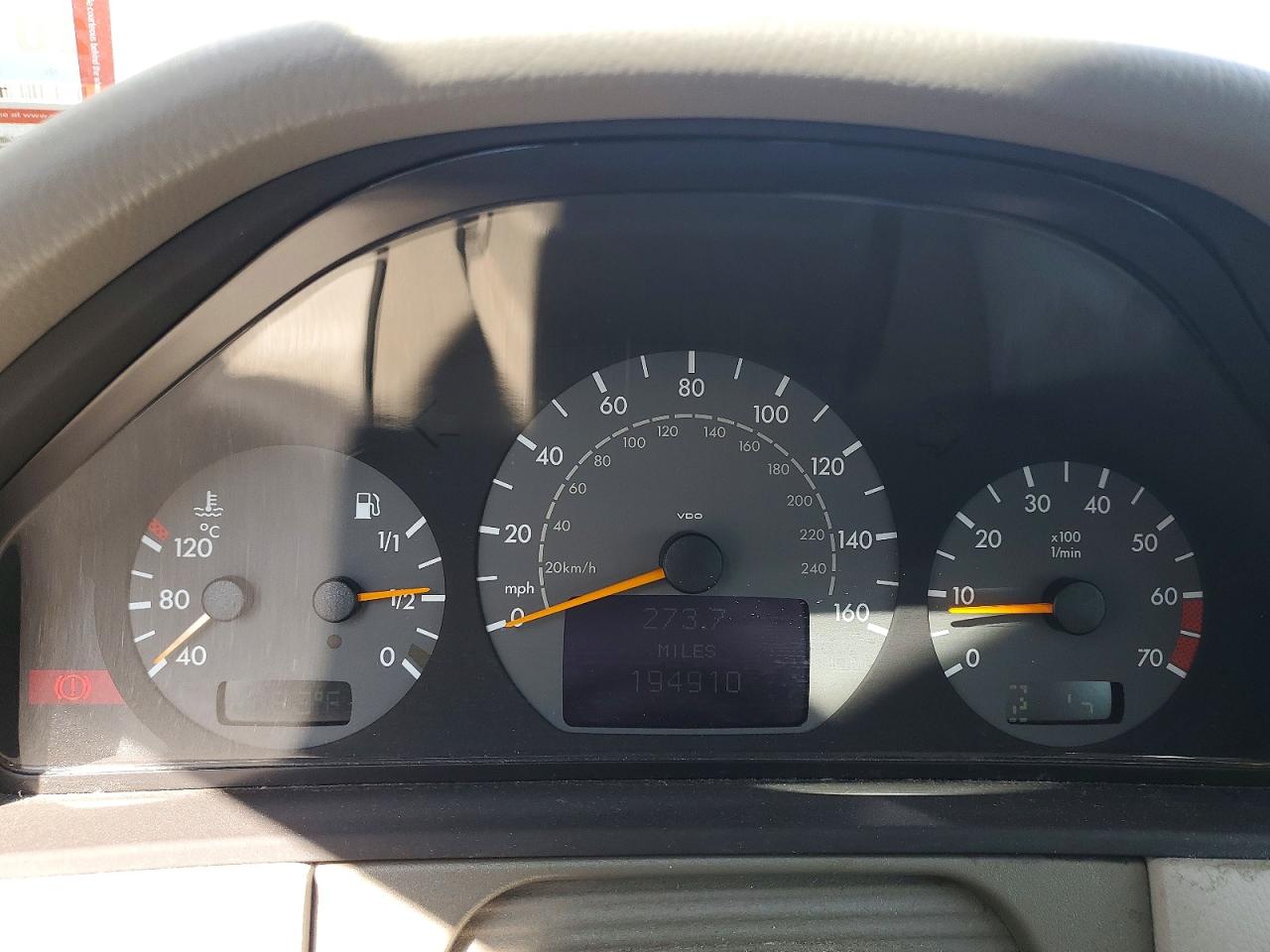 2002 MERCEDES-BENZ E-CLASS