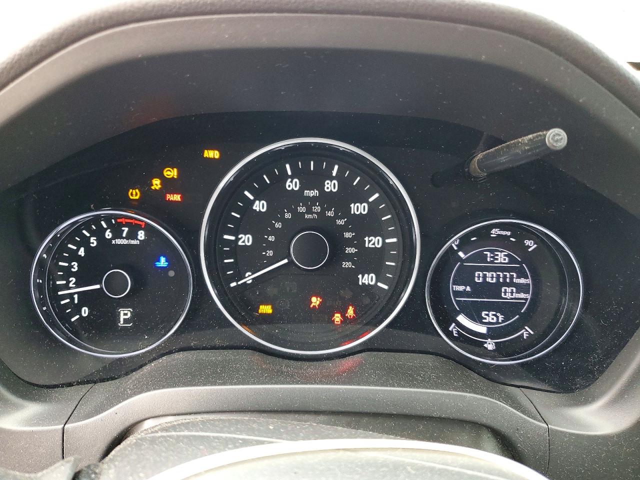 2019 HONDA HR-V