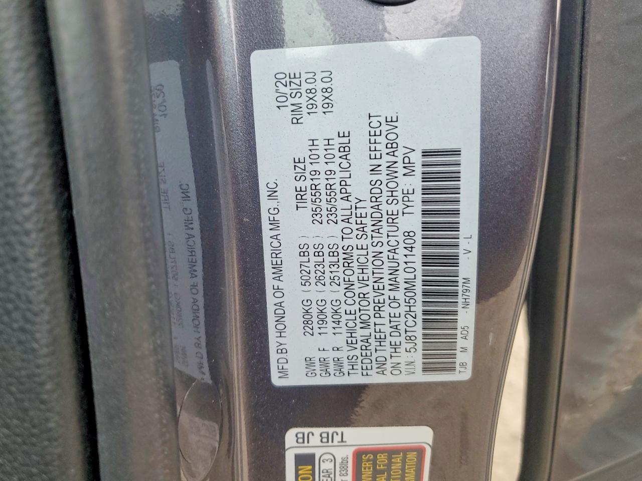 2021 ACURA RDX