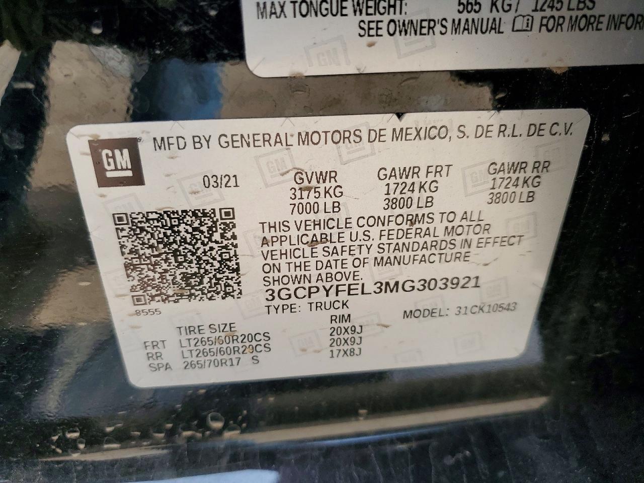 2021 CHEVROLET SILVERADO